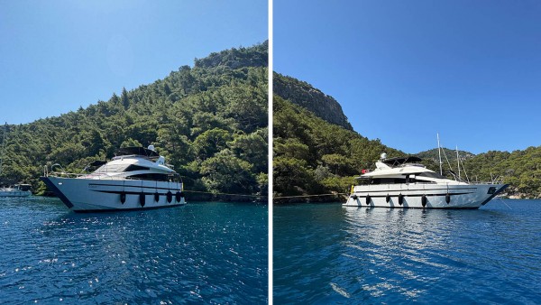 Yacht à moteur Azimut 65 Gokce
