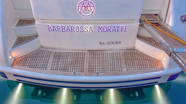 Yacht à moteur Barbarossa Moratti