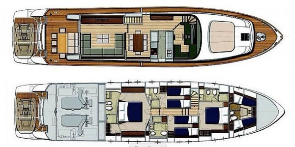 Yacht à moteur Barbarossa Moratti